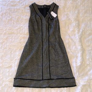 NWT Banana Republic 37% wool V-neck dress